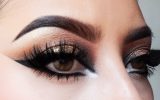 how to make up brown smoky eyes