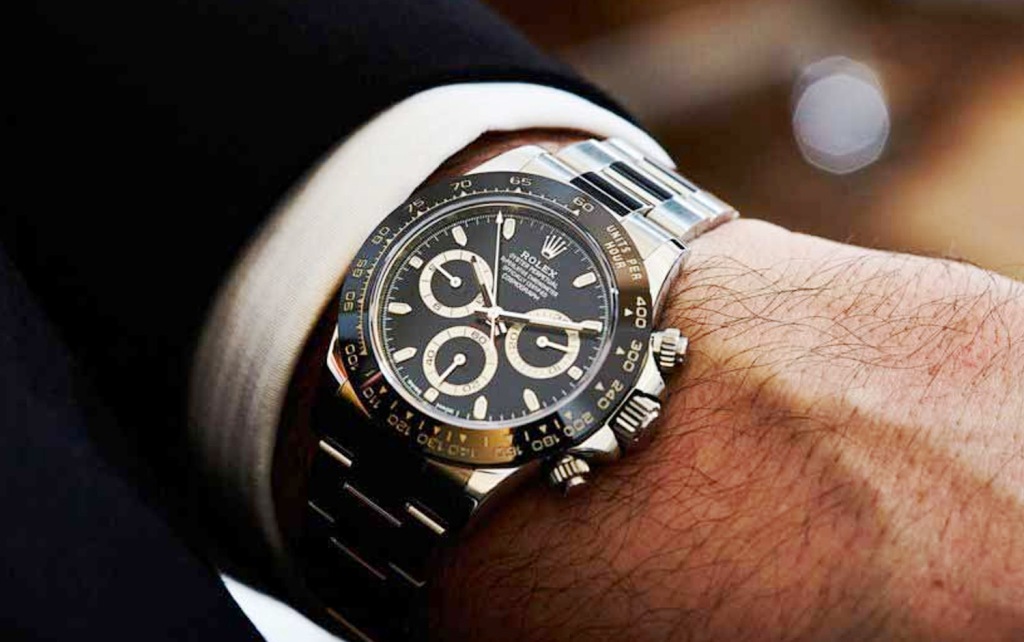 classic look with Rolex