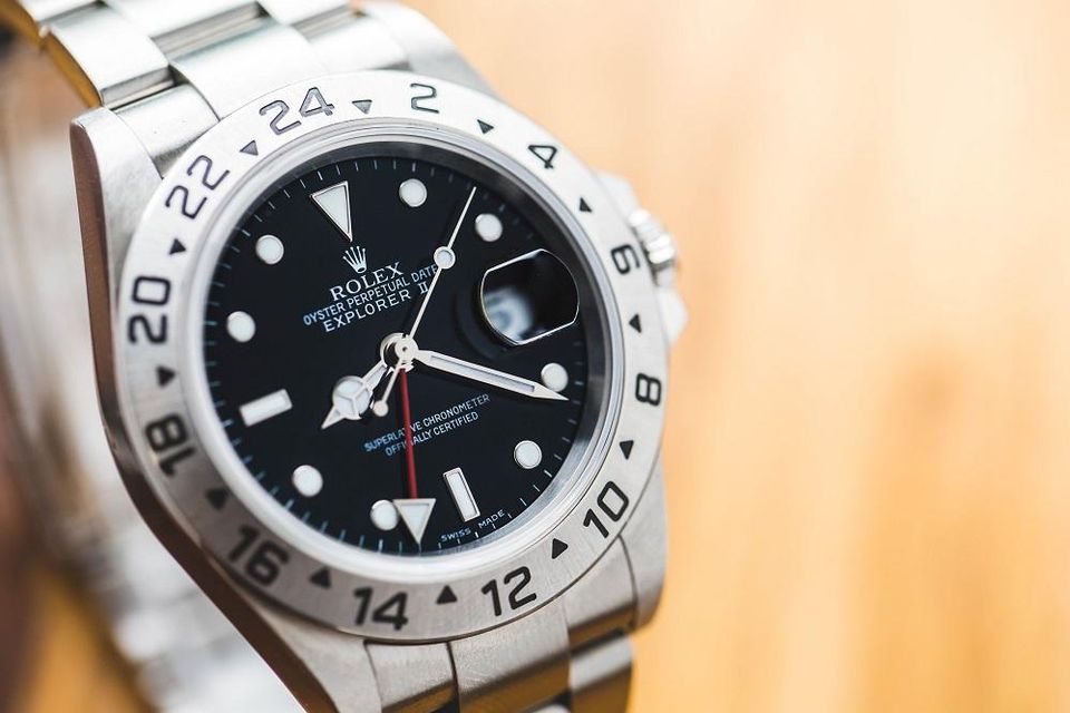 classic look with Rolex